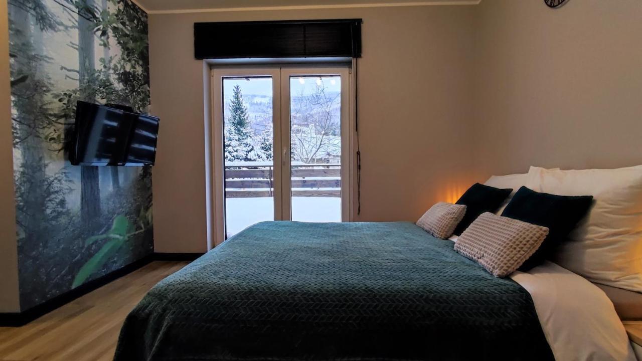 Apartament Olimpijska 54 Z Prywatnym Jacuzzi Na Tarasie Szczyrk Exterior photo